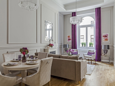 60 m2 flat in a classic building on Szent István Boulevard