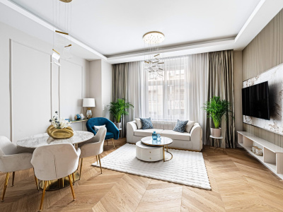 Luxurious apartment on 75 m2 with 2 bedroom 2 bathroom in the 5th district!